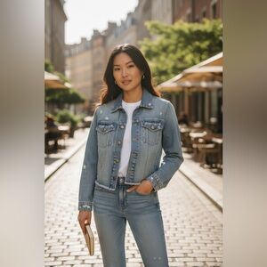 Lucky Brand Denim Crop